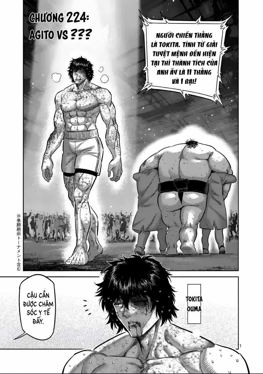 Kengan Ashura Phần 2 Chapter 224 trang 1