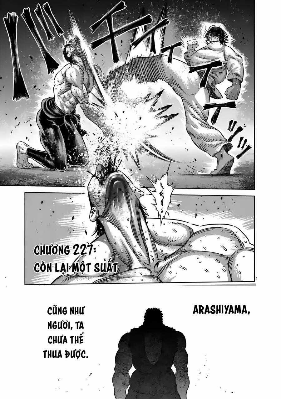 Kengan Ashura Phần 2 Chapter 227 trang 1