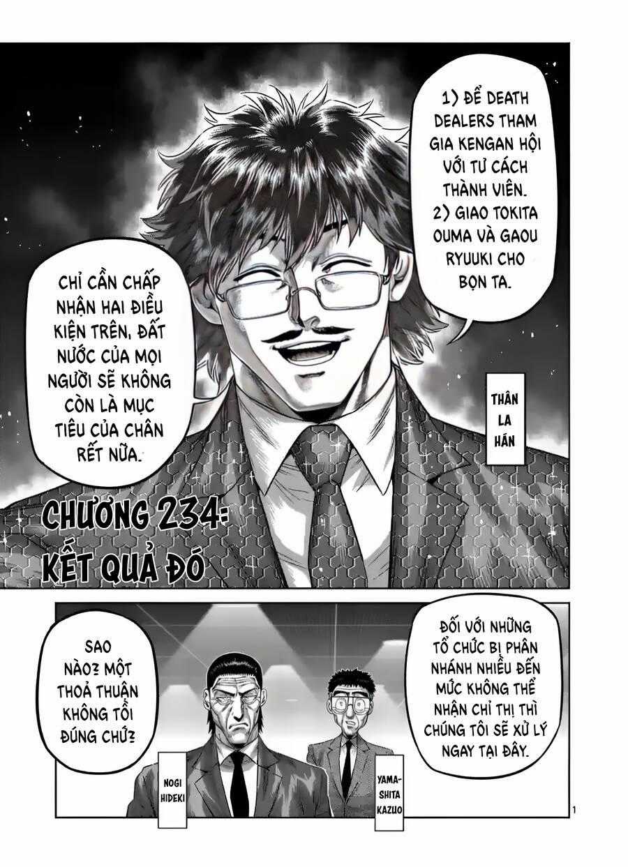 Kengan Ashura Phần 2 Chapter 234 trang 1