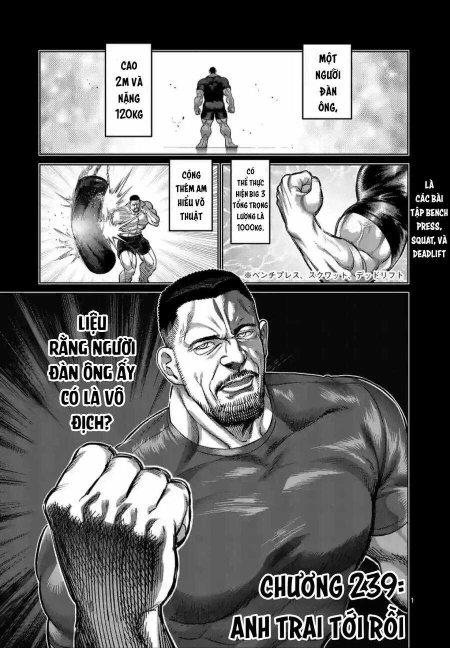 Kengan Ashura Phần 2 Chapter 239 trang 1