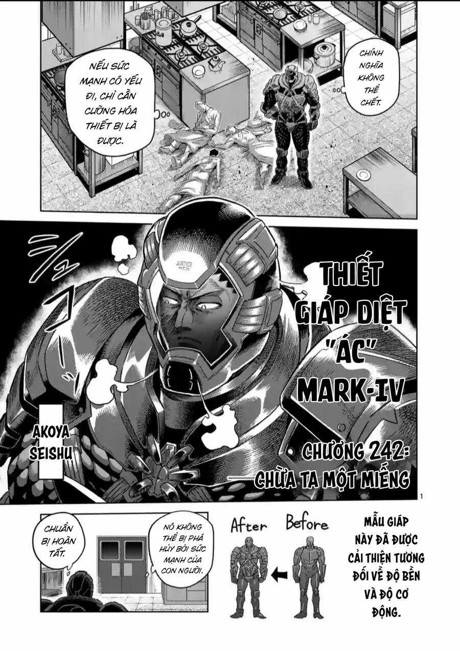 Kengan Ashura Phần 2 Chapter 242 trang 1