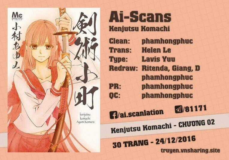 Kenjutsu Komachi Chapter 2 trang 0