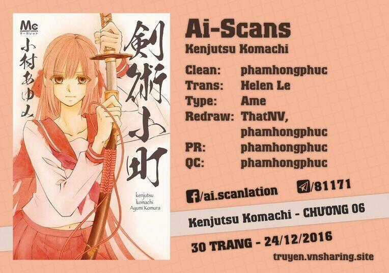 Kenjutsu Komachi Chapter 6 trang 0