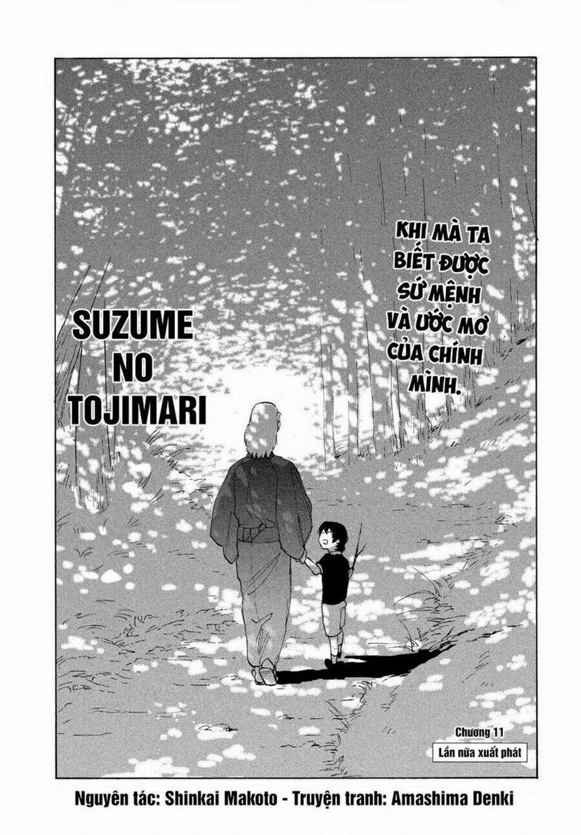 Khóa Chặt Cửa Nào Suzume Chapter 11 trang 1