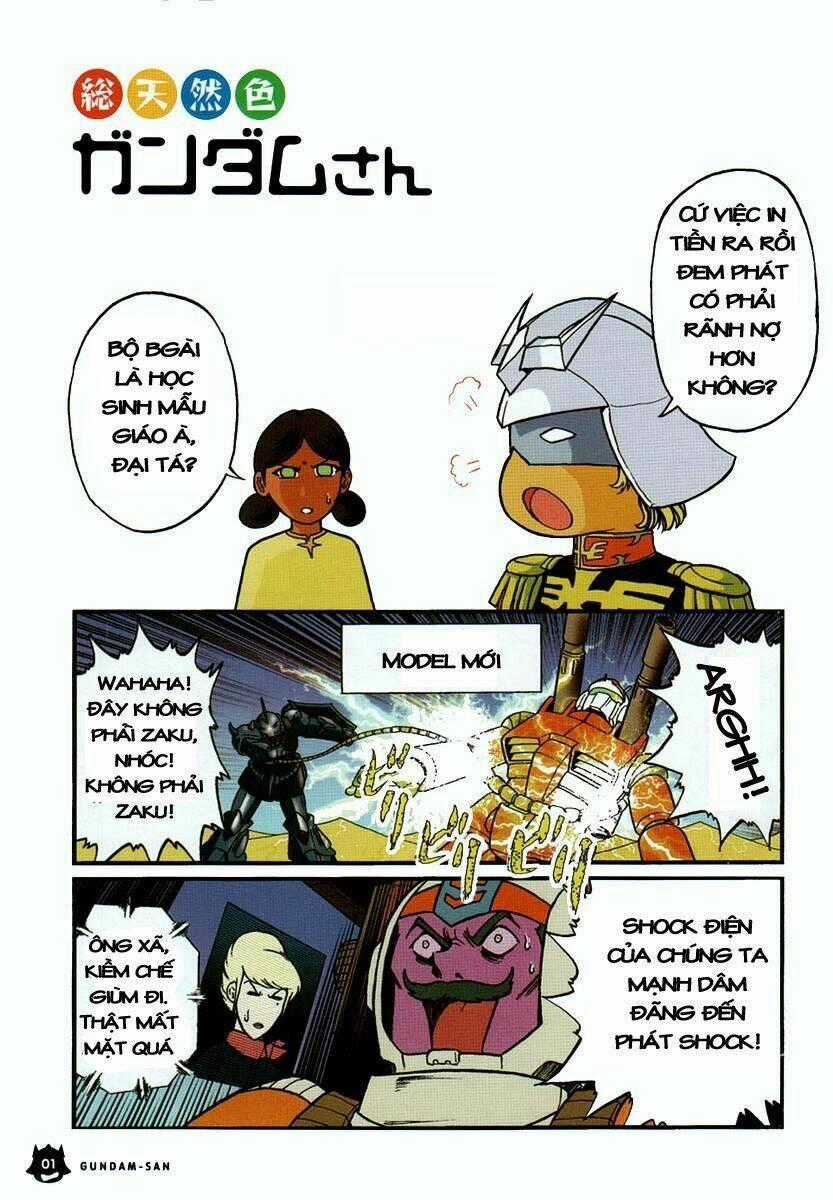 Kidou Senshi Gundam-San Chapter 1.1 trang 1