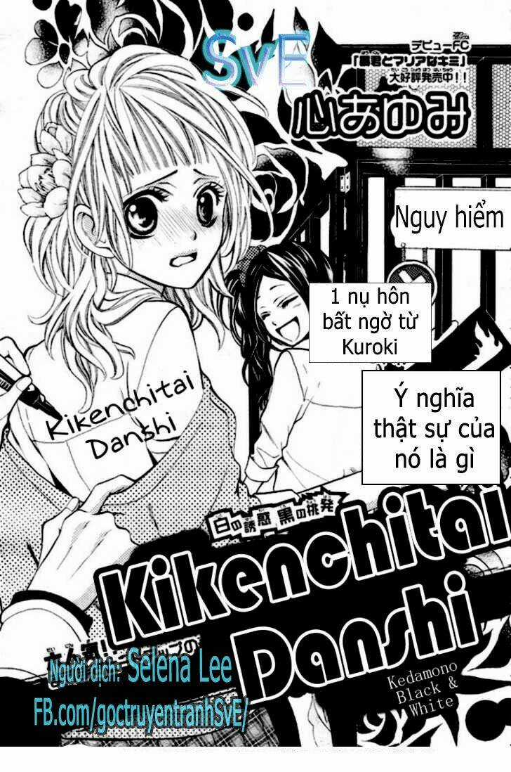 Kikenchitai Danshi Chapter 7 trang 0