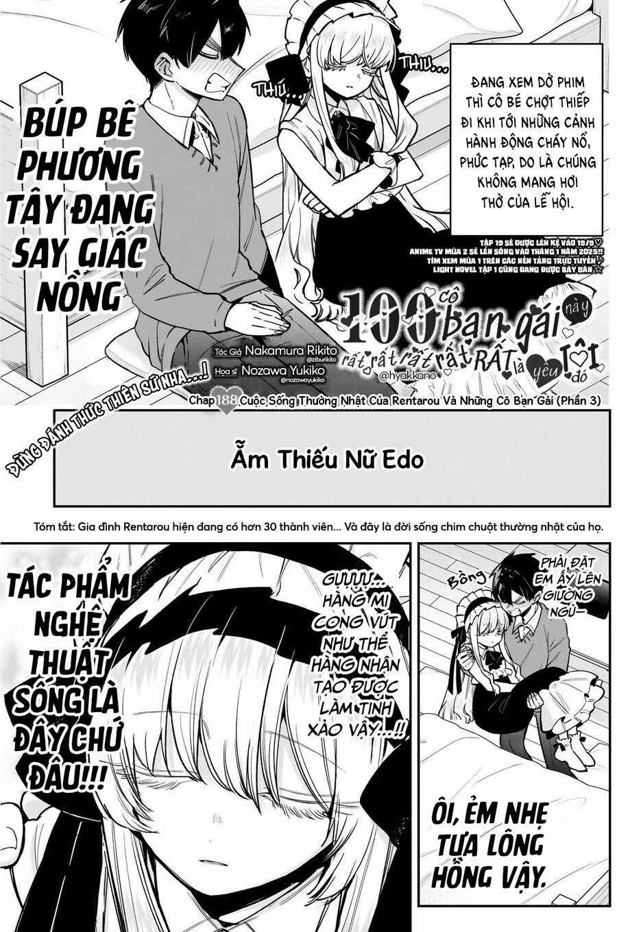 Kimi No Koto Ga Dai Dai Dai Dai Daisuki Na 100-Ri No Kanojo Chapter 188 trang 1