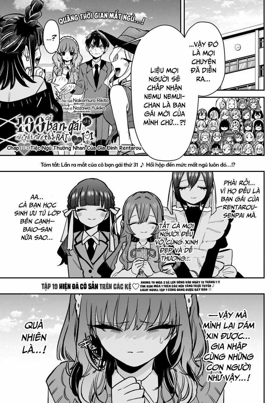 Kimi No Koto Ga Dai Dai Dai Dai Daisuki Na 100-Ri No Kanojo Chapter 196 trang 1