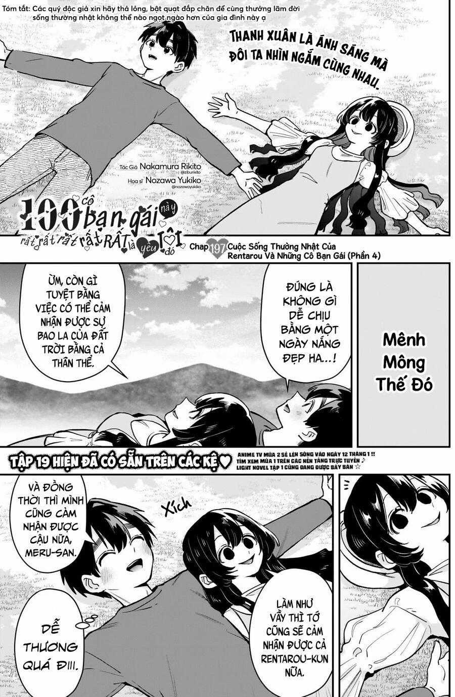 Kimi No Koto Ga Dai Dai Dai Dai Daisuki Na 100-Ri No Kanojo Chapter 197 trang 1