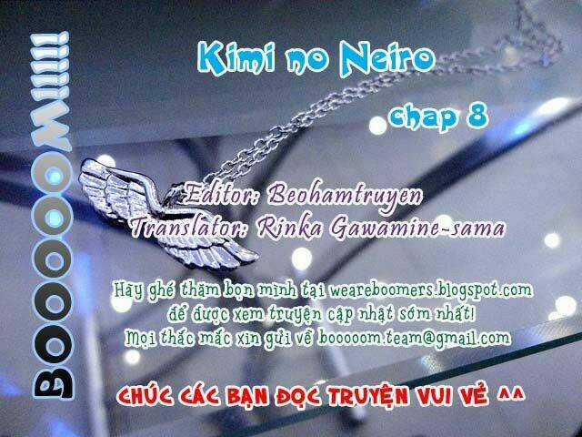 Kimi No Neiro Chapter 8 trang 0