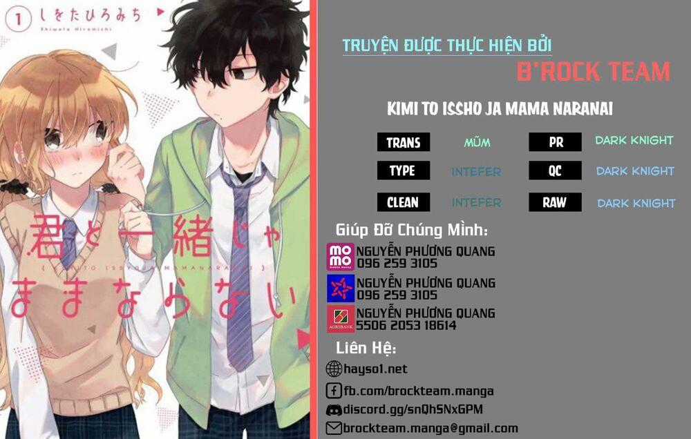 Kimi To Issho Ja Mama Naranai Chapter 5 trang 0