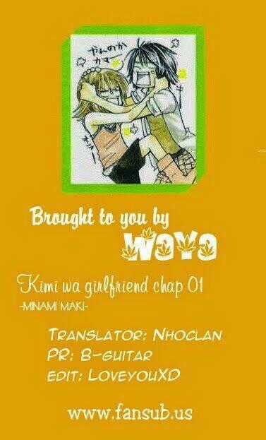 Kimi Wa Grilfrend Chapter 1 trang 0