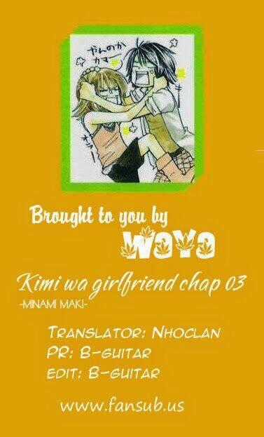 Kimi Wa Grilfrend Chapter 3 trang 0