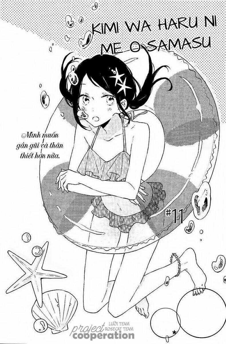 Kimi Wa Haru Ni Me Wo Samasu Chapter 11 trang 1