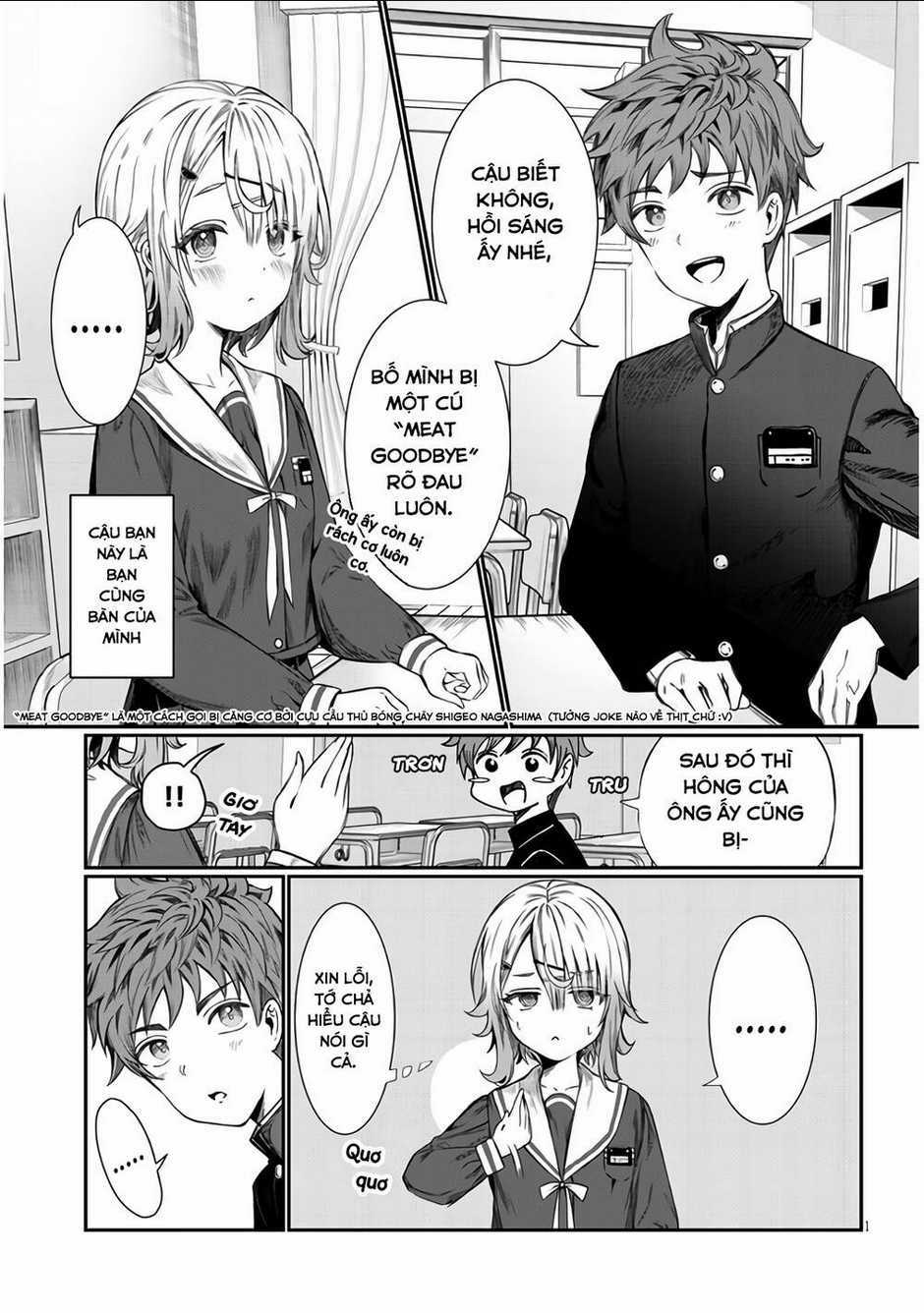 Kimi Wa Yakamashi Tojite Yo Kuchi Wo! Chapter 1 trang 1