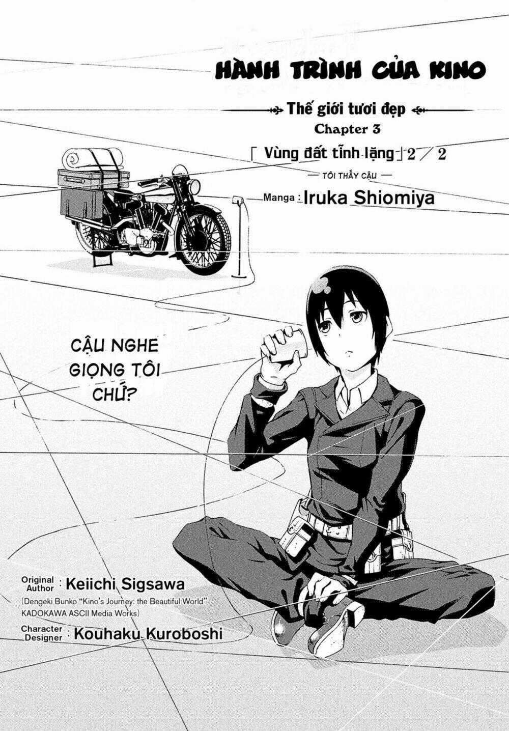 Kino No Tabi - The Beautiful World Chapter 3 trang 1