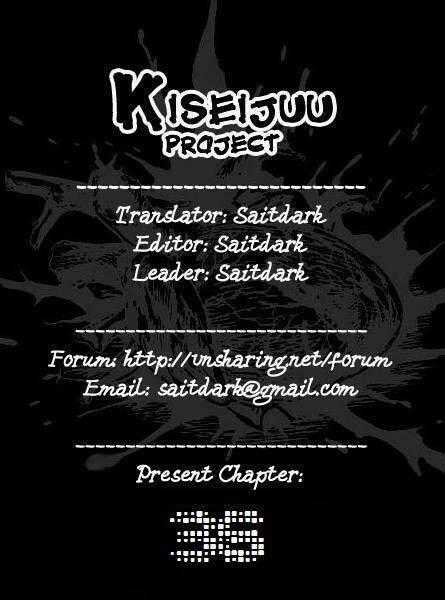 Kiseijuu - Ký Sinh Vật Chapter 36 trang 0