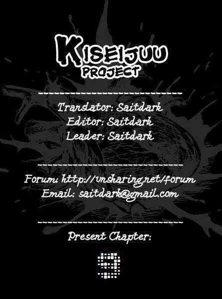 Kiseijuu - Ký Sinh Vật Chapter 9 trang 0