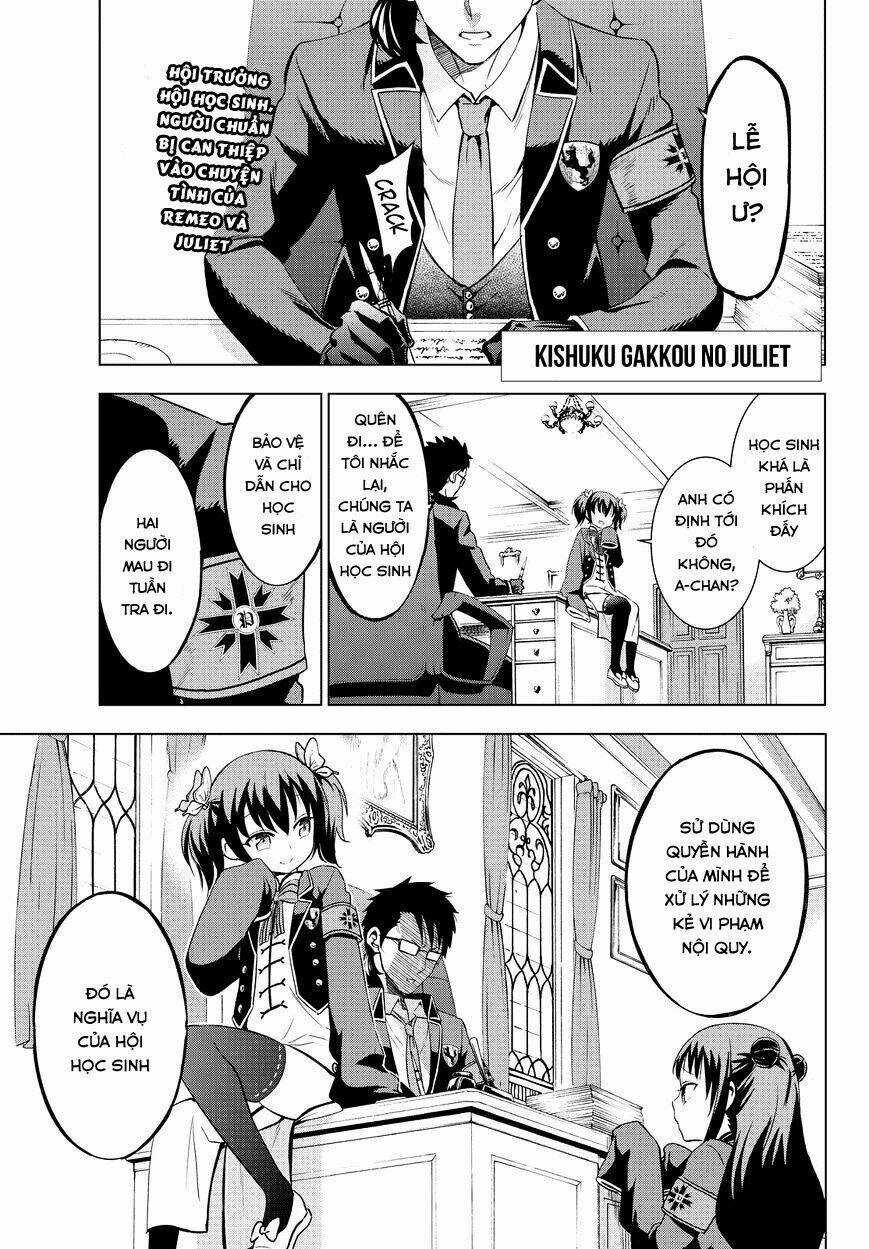 Kishuku Gakkou No Juliet Chapter 13 trang 1