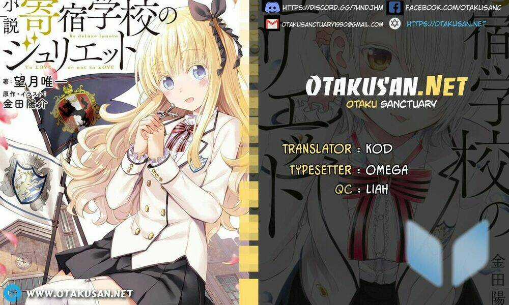 Kishuku Gakkou No Juliet Chapter 29 trang 0