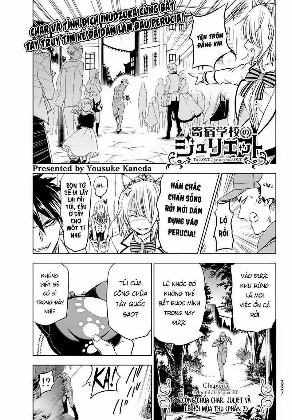 Kishuku Gakkou No Juliet Chapter 30 trang 1