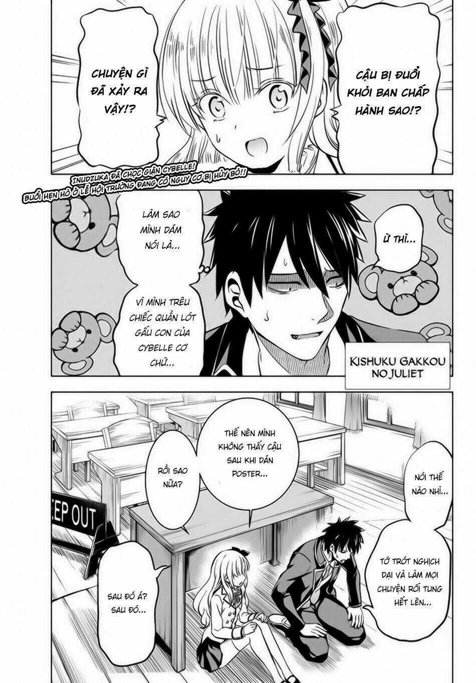 Kishuku Gakkou No Juliet Chapter 37 trang 1