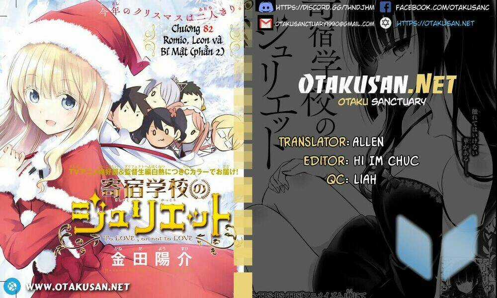 Kishuku Gakkou No Juliet Chapter 83 trang 0