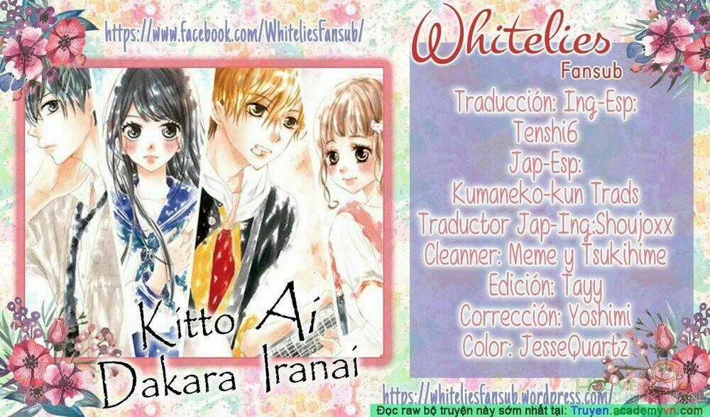 Kitto Ai Dakara, Iranai Chapter 2 trang 1