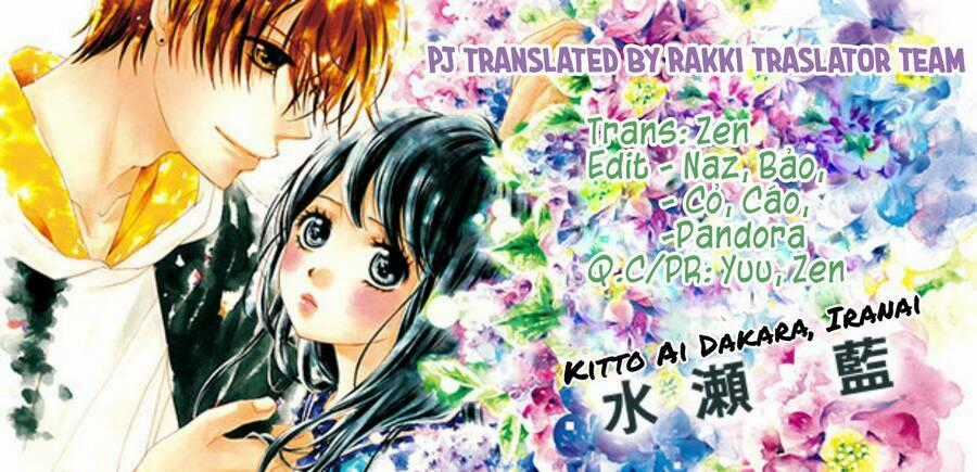 Kitto Ai Dakara, Iranai Chapter 5 trang 0