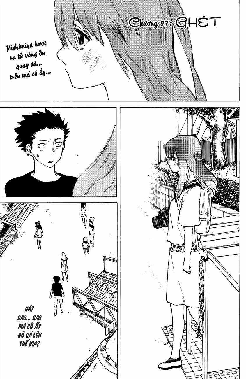 Koe No Katachi Chapter 27 trang 1