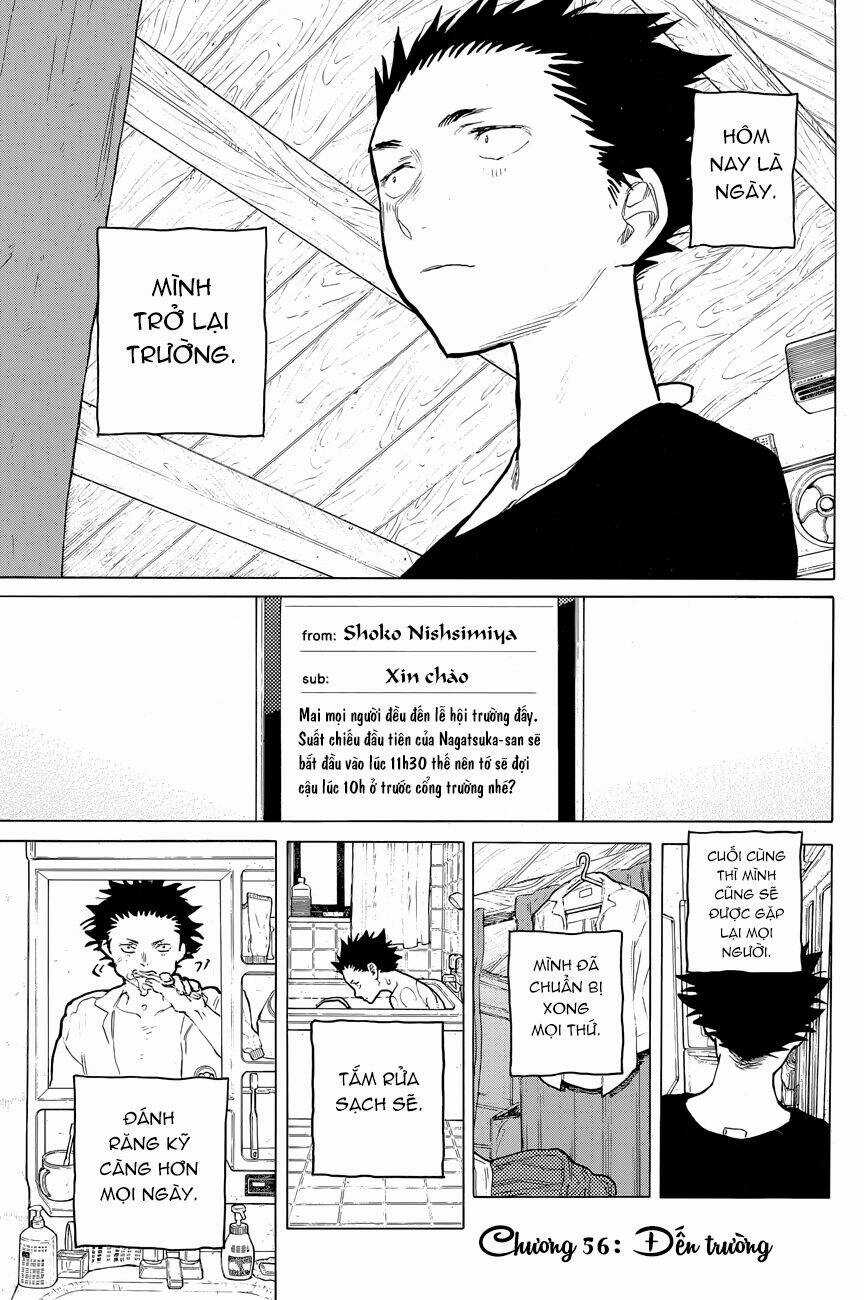 Koe No Katachi Chapter 56 trang 1