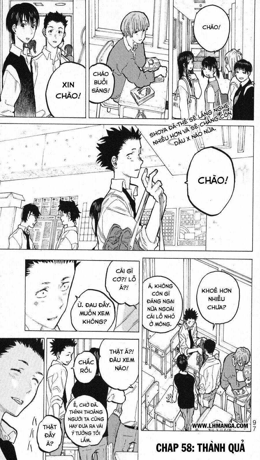 Koe No Katachi Chapter 58 trang 0