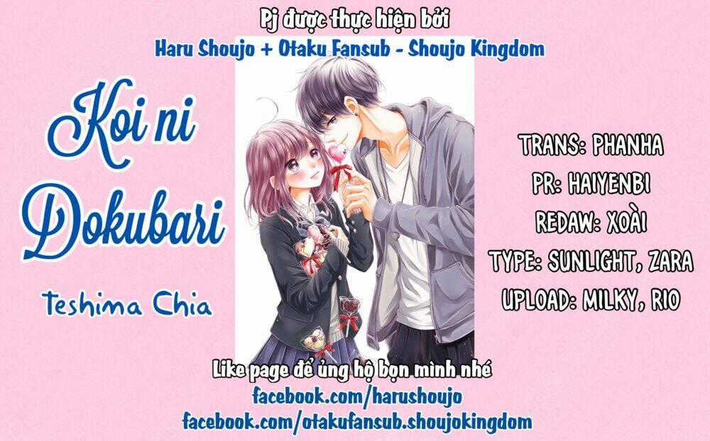 Koi Ni Dokubari Chapter 3 trang 0