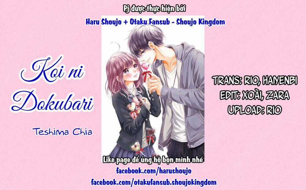 Koi Ni Dokubari Chapter 6 trang 0