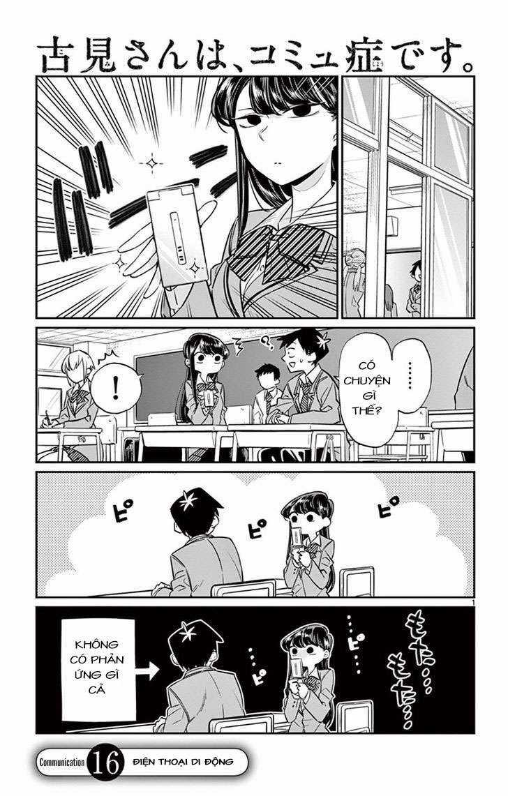 Komi-san wa Komyushou Desu Chapter 16 trang 0