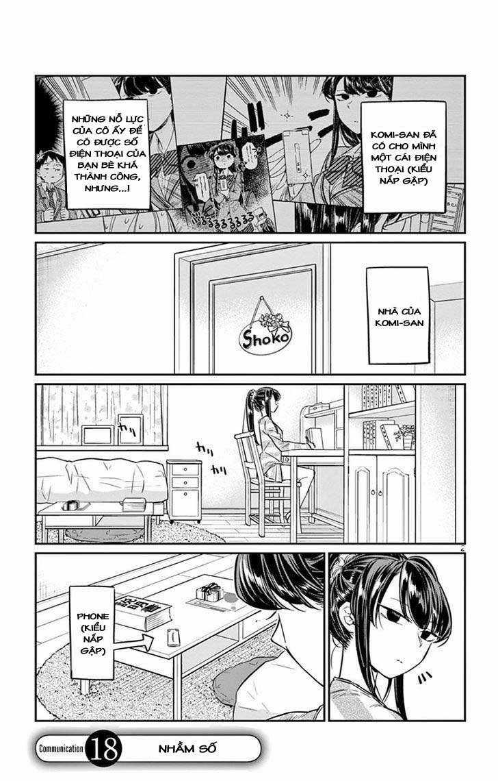 Komi-san wa Komyushou Desu Chapter 18 trang 0