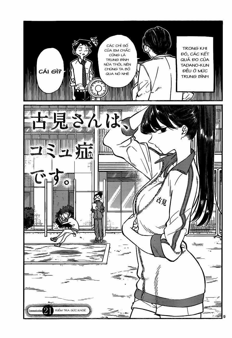 Komi-san wa Komyushou Desu Chapter 21 trang 0