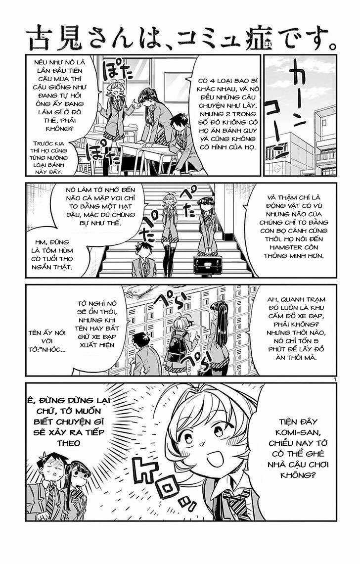 Komi-san wa Komyushou Desu Chapter 22 trang 0