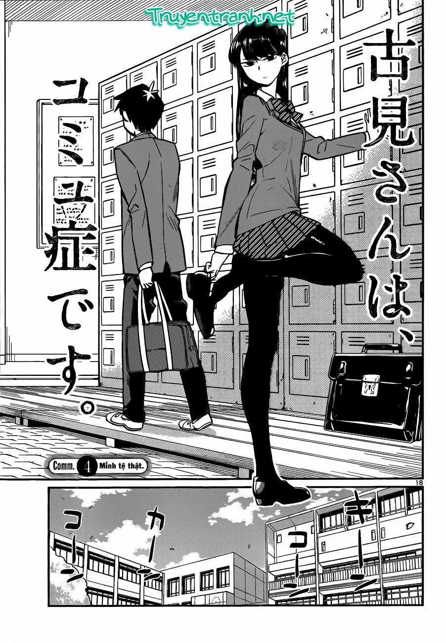 Komi-san wa Komyushou Desu Chapter 4 trang 1