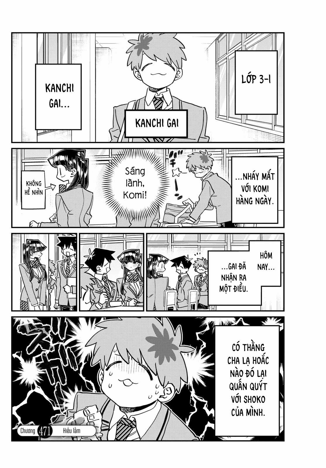 Komi-san wa Komyushou Desu Chapter 471 trang 1