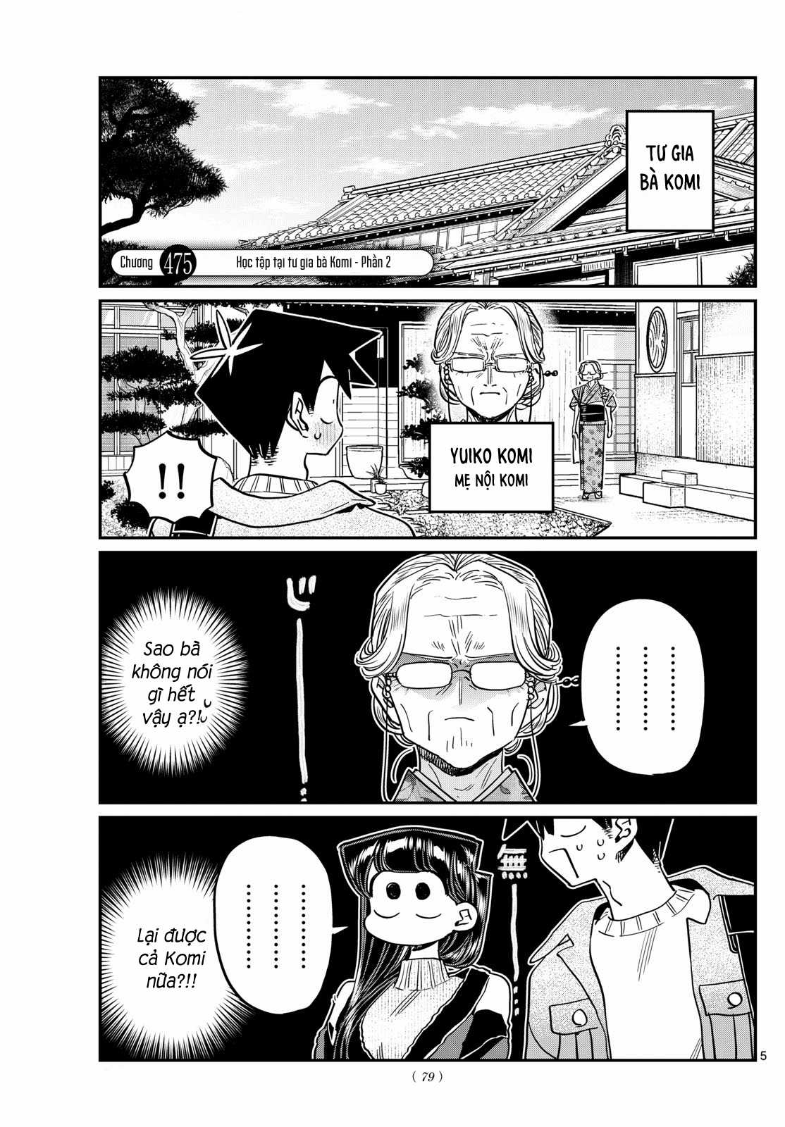 Komi-san wa Komyushou Desu Chapter 475 trang 1