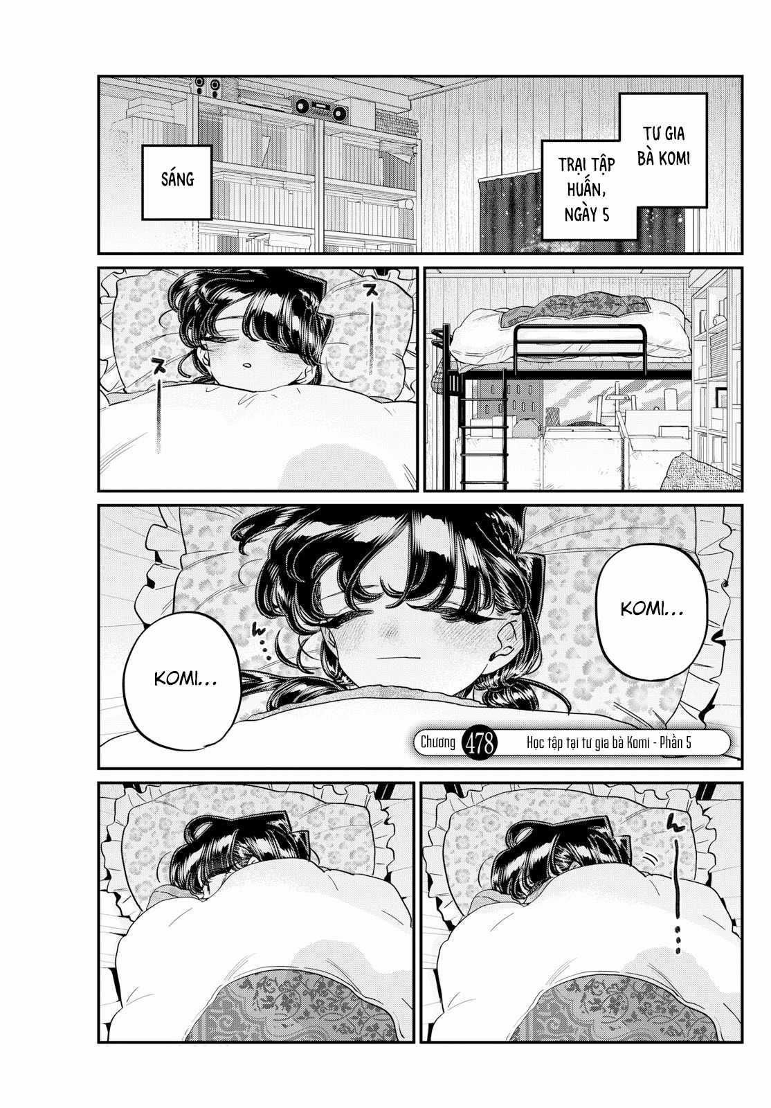 Komi-san wa Komyushou Desu Chapter 478 trang 1