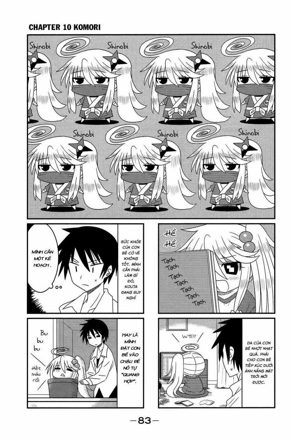 Komori-Chan Wa Yaruki O Dase Chapter 10 trang 1