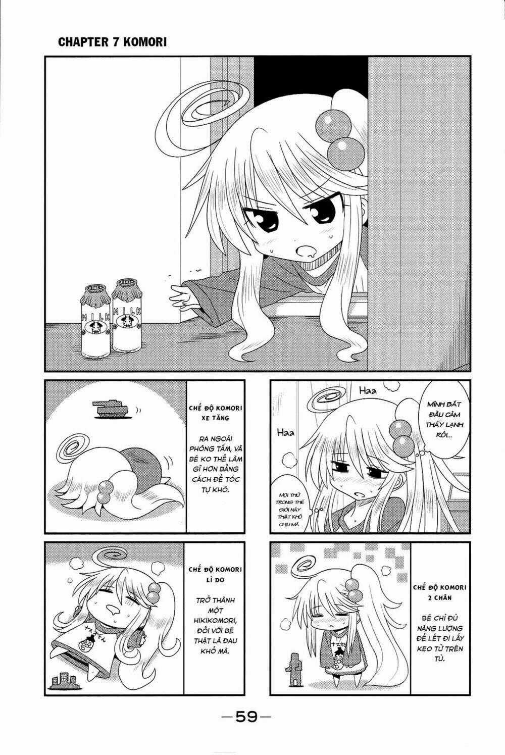 Komori-Chan Wa Yaruki O Dase Chapter 7 trang 1