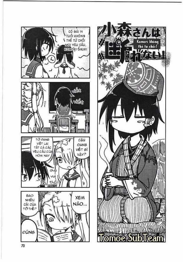 Komori-San Wa Kotowarenai Chapter 10 trang 1