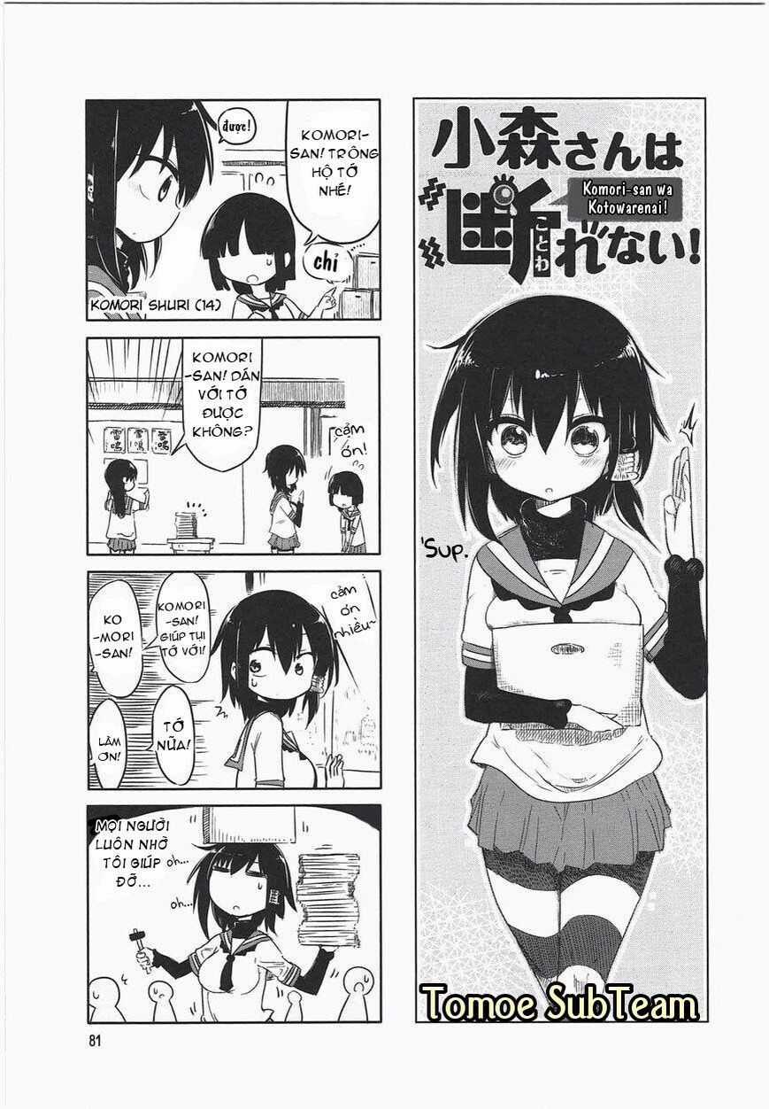 Komori-San Wa Kotowarenai Chapter 11 trang 1