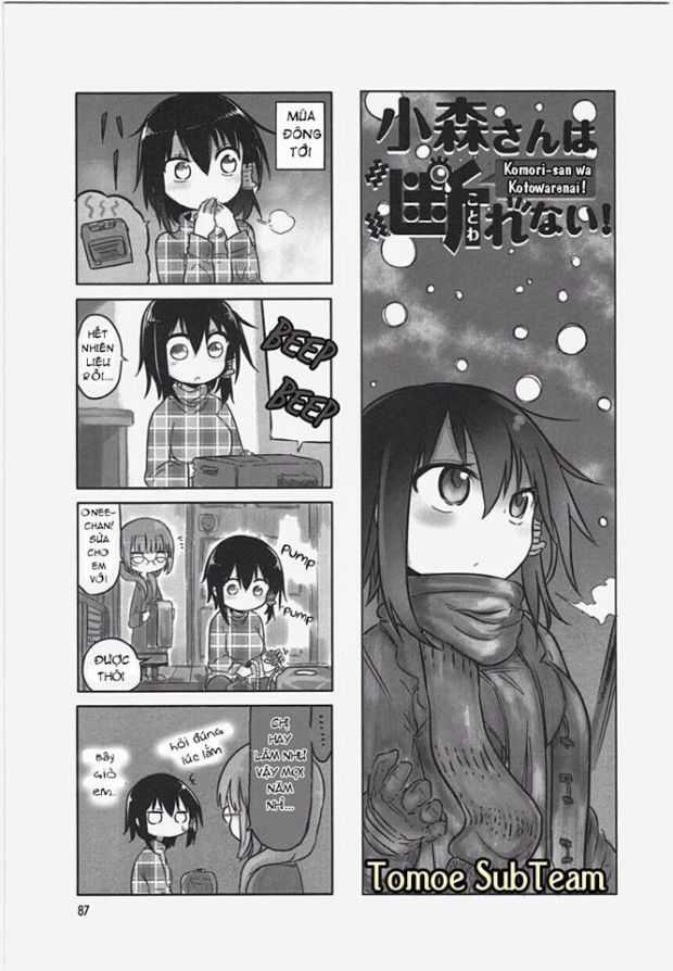 Komori-San Wa Kotowarenai Chapter 12 trang 1