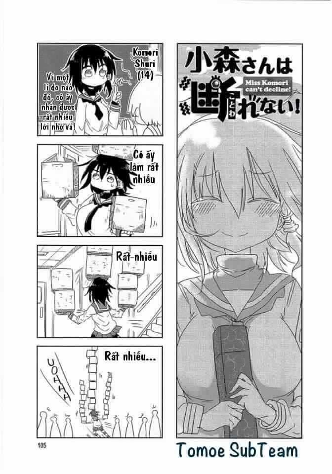 Komori-San Wa Kotowarenai Chapter 14 trang 1