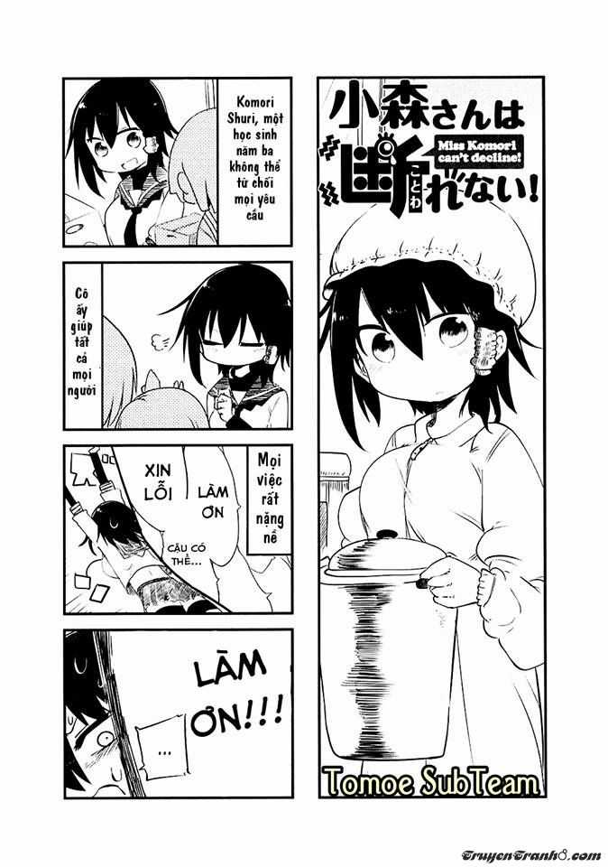 Komori-San Wa Kotowarenai Chapter 21 trang 1