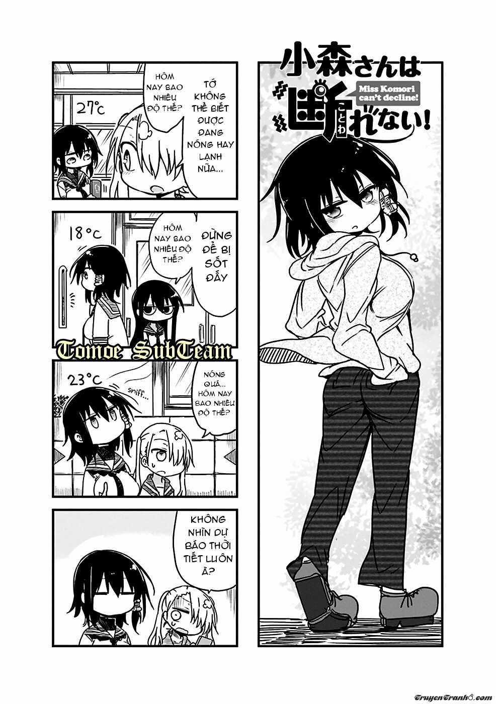 Komori-San Wa Kotowarenai Chapter 28 trang 1